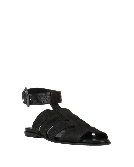 Pantanetti Black Sandals