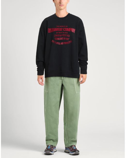 DSquared² Black Sweatshirts for men