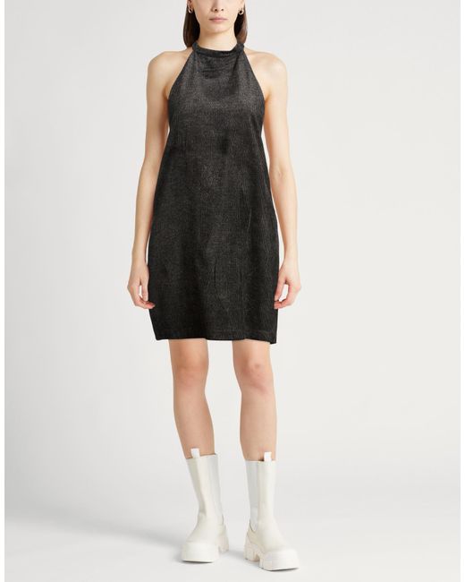 Alysi Black Mini Dress