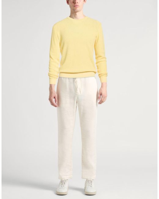 Pullover Roberto Collina pour homme en coloris Yellow