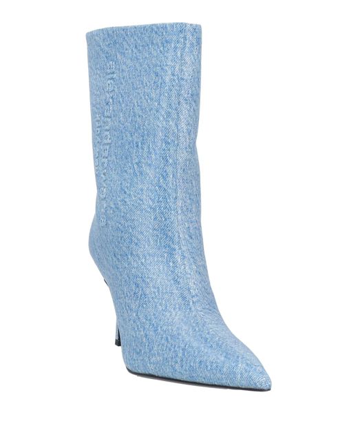 Alexander Wang Blue Stiefelette