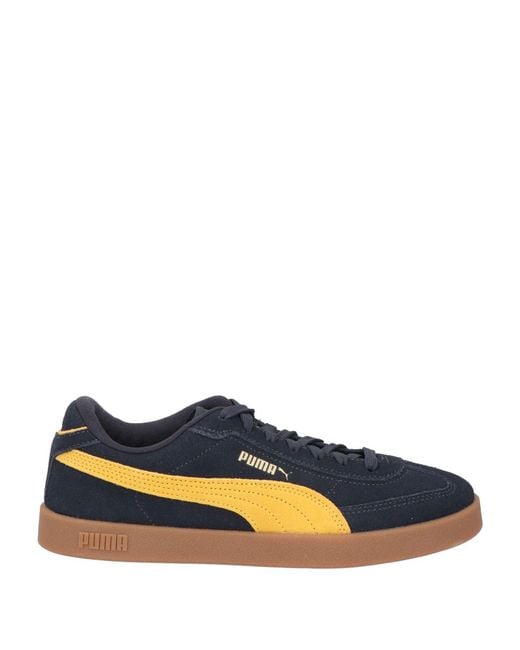 PUMA Blue Sneakers Leather for men