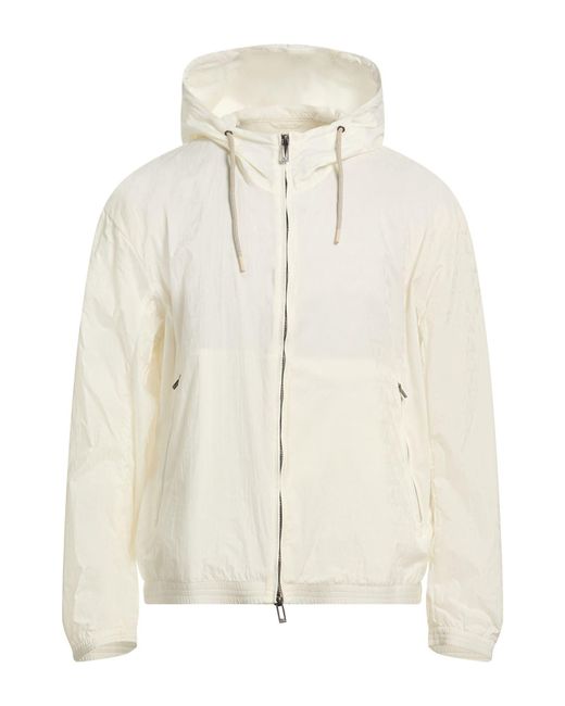 Emporio Armani White Jackets for men