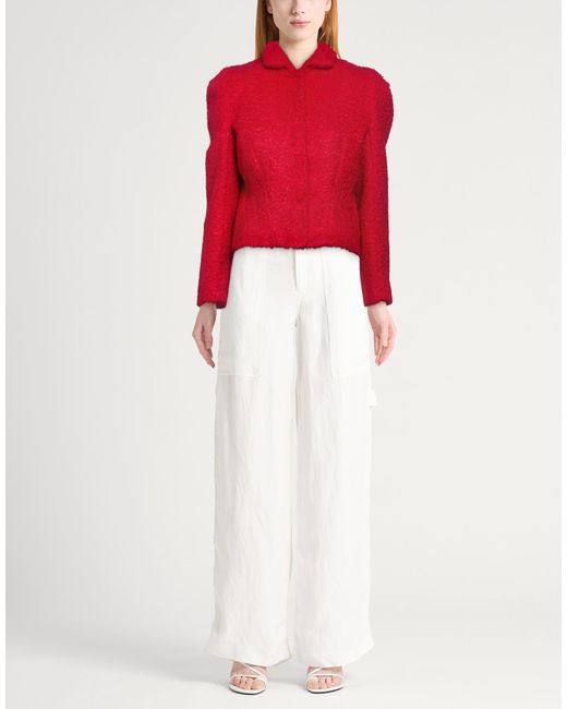 DES_PHEMMES Red Shearling & Teddy