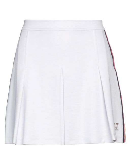 EA7 White Mini Skirt