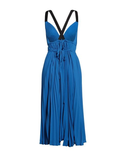 Proenza Schouler Blue Midi-Kleid