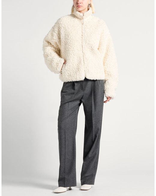 Jil Sander Natural Shearling & Teddy