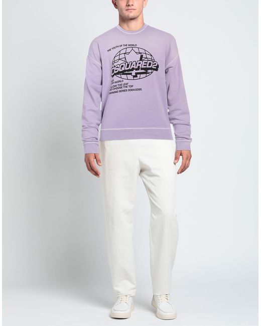 Sudadera DSquared² de hombre de color Purple