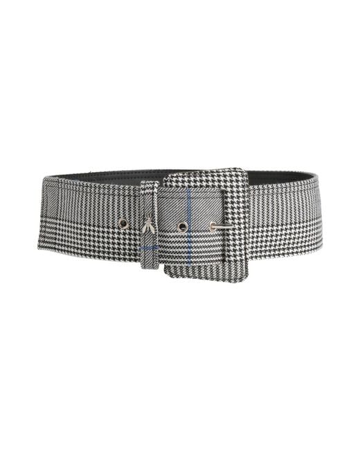 Patrizia Pepe Gray Belt Polyester, Viscose, Cotton