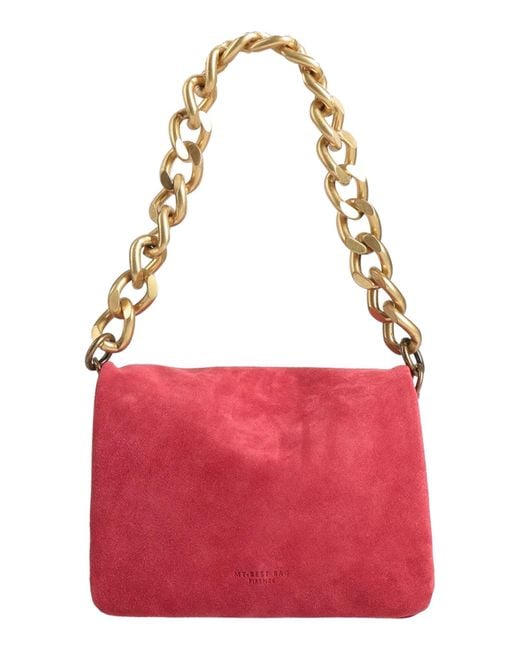 My Best Bags Red Handbag Leather