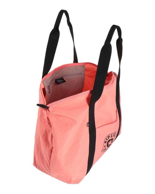 Kipling Pink Handbag Polyamide