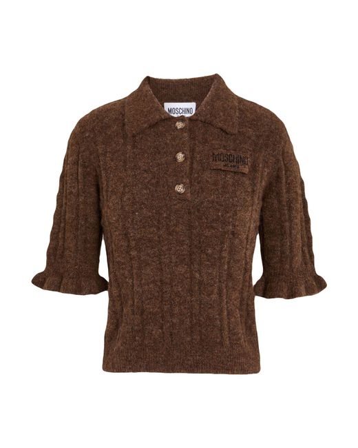 Pullover Moschino en coloris Brown