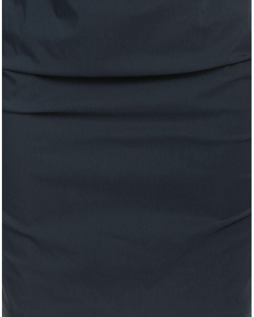 Siste's Blue Mini Dress Viscose, Nylon, Elastane