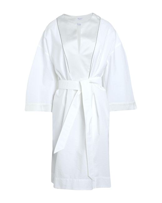Vestito Midi di Brunello Cucinelli in White