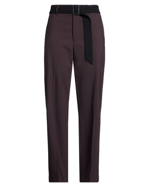 MM6 by Maison Margiela Blue Pants Virgin Wool, Elastane