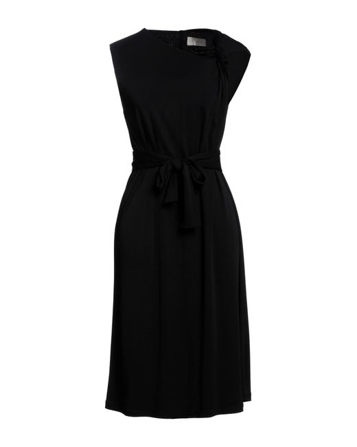 iBlues Black Midi Dress