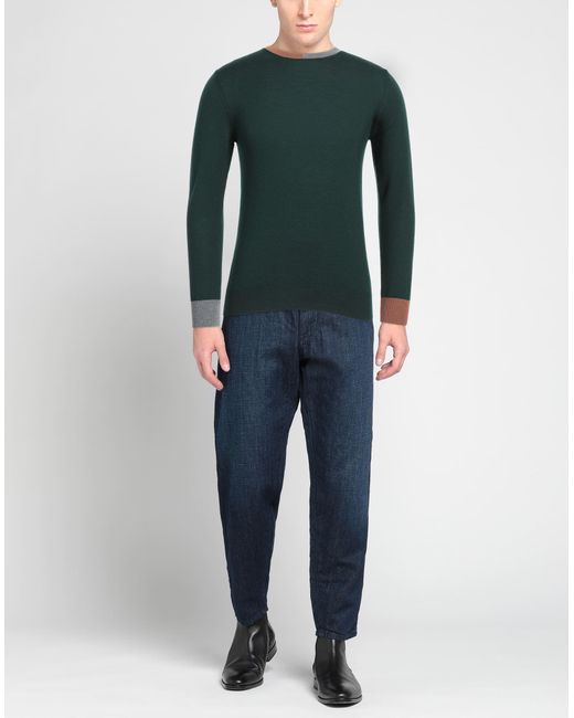 Eleventy Green Jumper for men