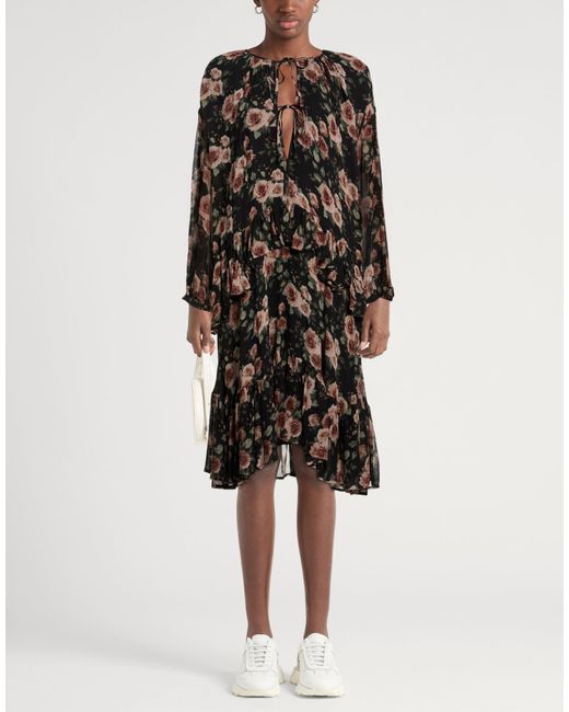 IRO Black Midi Dress