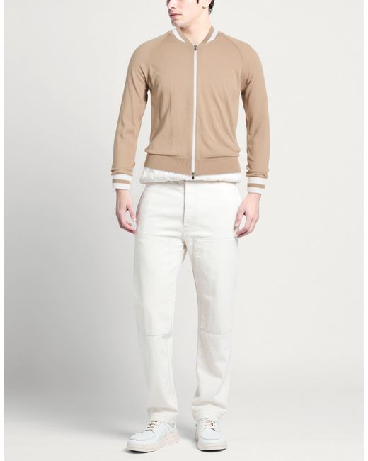 La Fileria Natural Cardigan Cotton for men