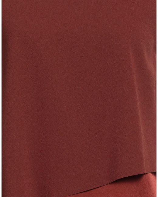 Brian Dales Red Top Acetate, Viscose, Elastane