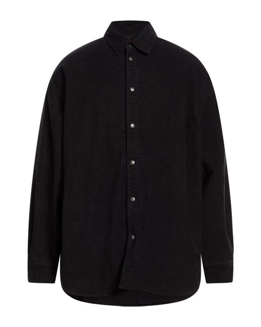 DIESEL Blue Shirt Cotton for men