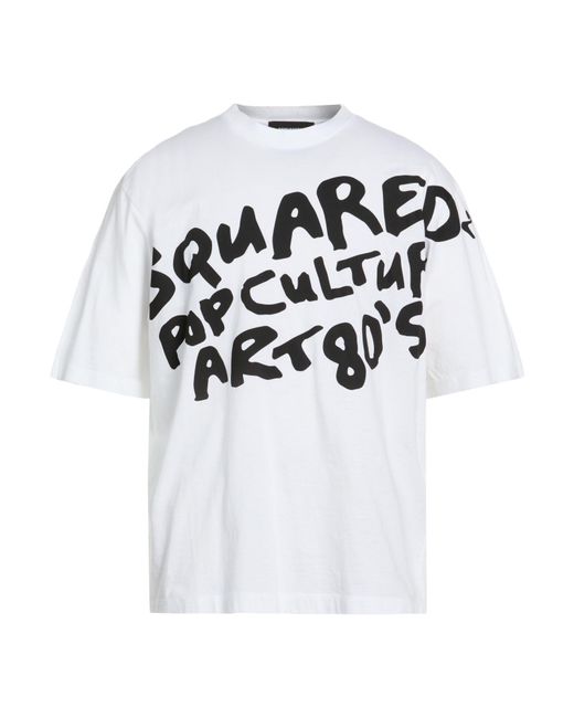 DSquared² White T-Shirt for men