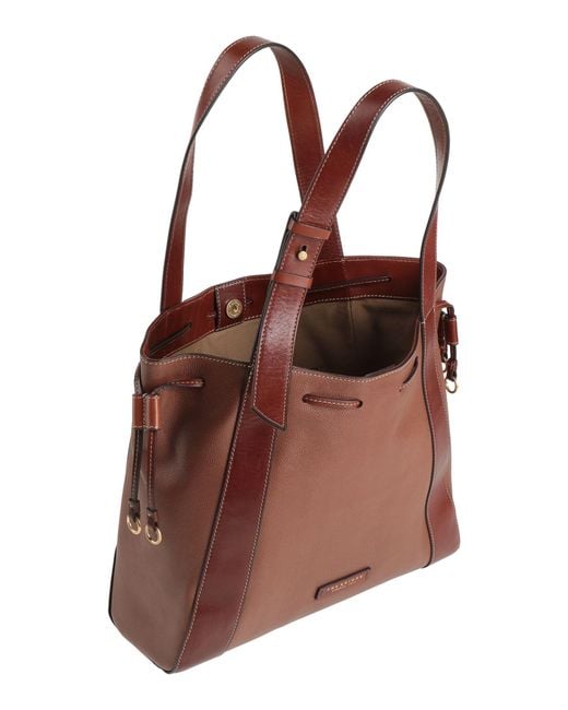 The Bridge Brown Handbag Leather