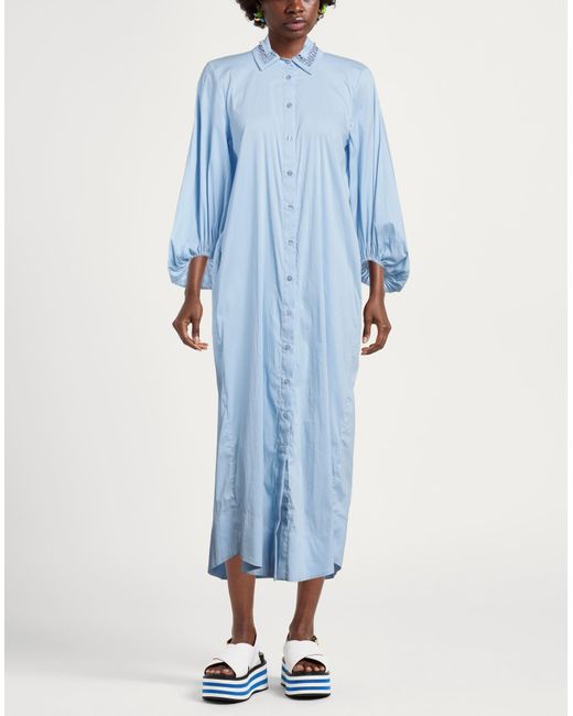 Jijil Blue Midi Dress