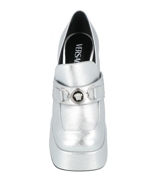 Versace White Loafer