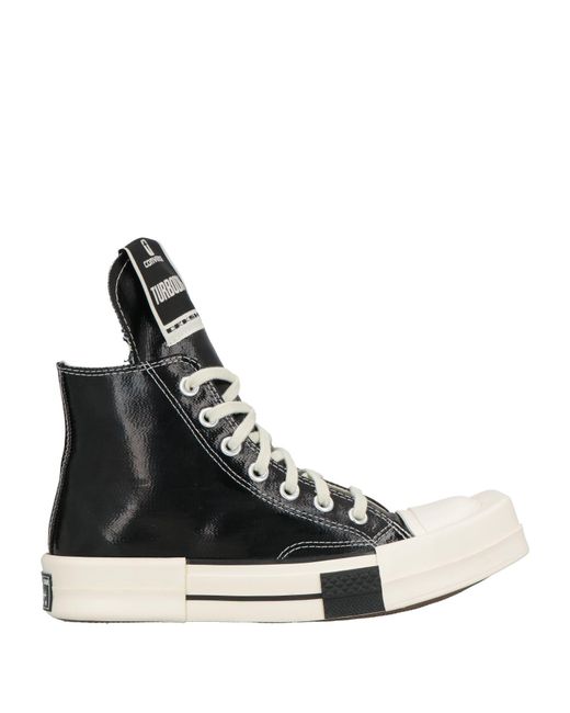 CONVERSE X DRKSHDW Black Sneakers Textile Fibers