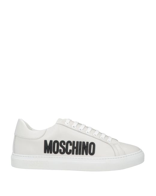 Moschino White Trainers for men