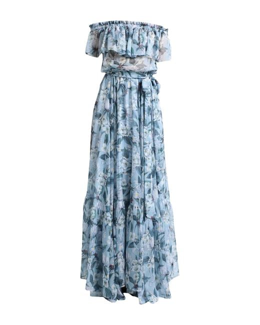 Sara Roka Blue Maxi Dress