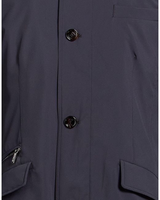 Moorer Blue Coat Polyester for men