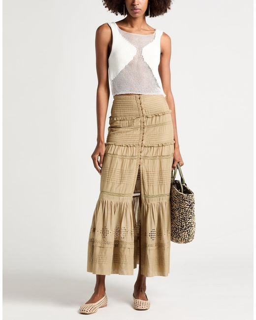 Pinko White Denim Top Cotton, Polyamide, Polyester