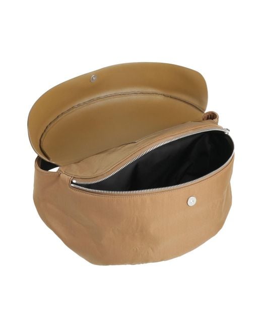 Jil Sander Brown Military Belt Bag Textile Fibers