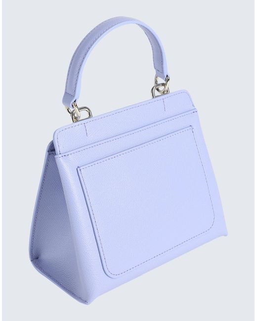 Furla Blue 1927 Mini Top Handle 19 -- Lilac Handbag Soft Leather