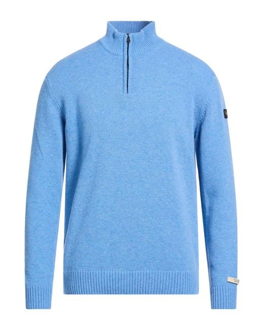 Paul & Shark Blue Turtleneck for men