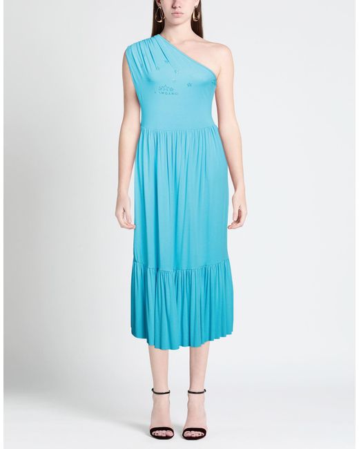 Mangano Blue Midi Dress