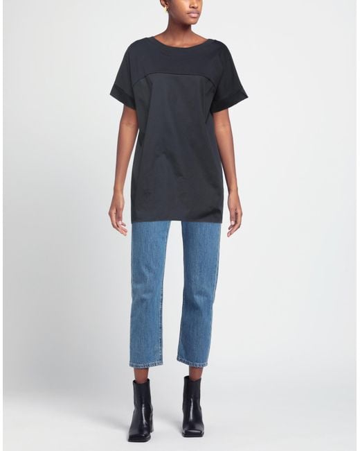 Alpha Studio Black T-shirts