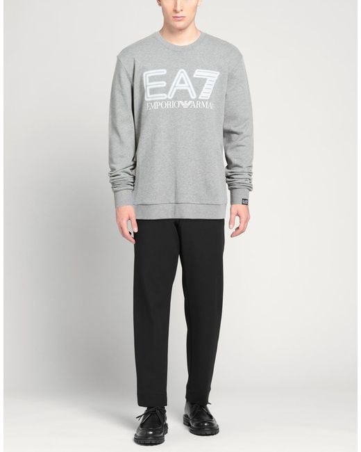 EA7 Gray Sweatshirt for men