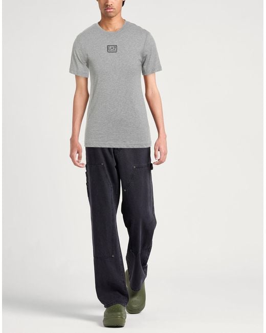 EA7 Gray T-Shirts for men