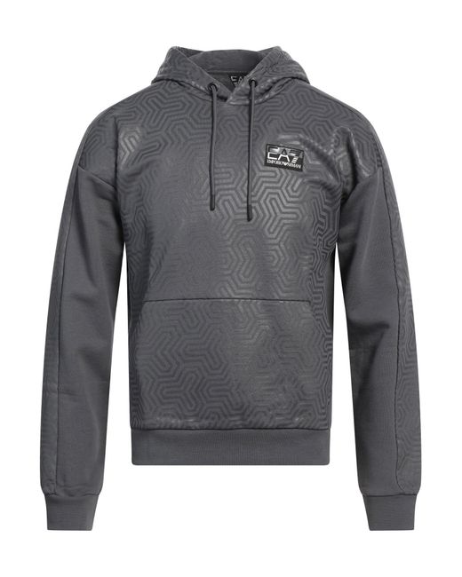 Felpa di EA7 in Gray da Uomo