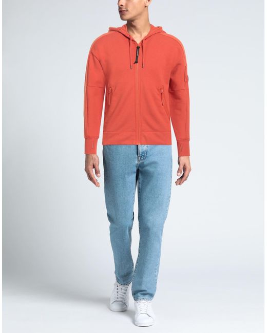 C P Company Orange Sweatshirt for men