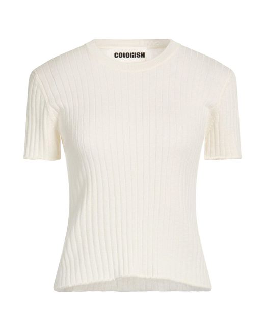 Colorush White Sweaters