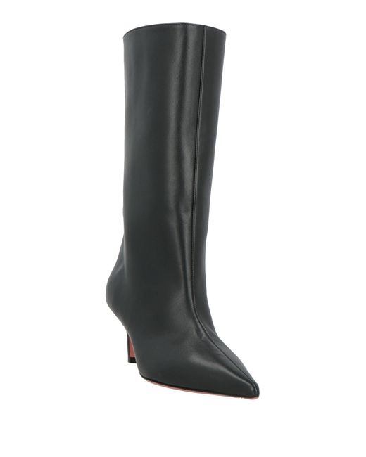 AMINA MUADDI Black Boot Leather