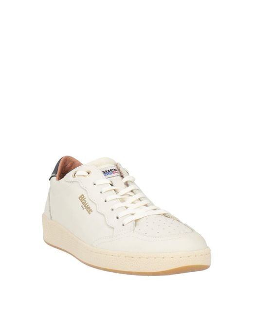 Blauer White Sneakers