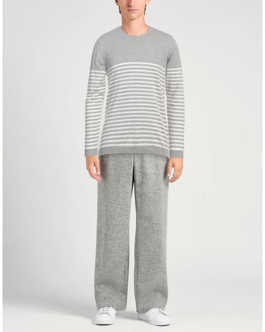 Berna Gray Light Sweater Cotton for men