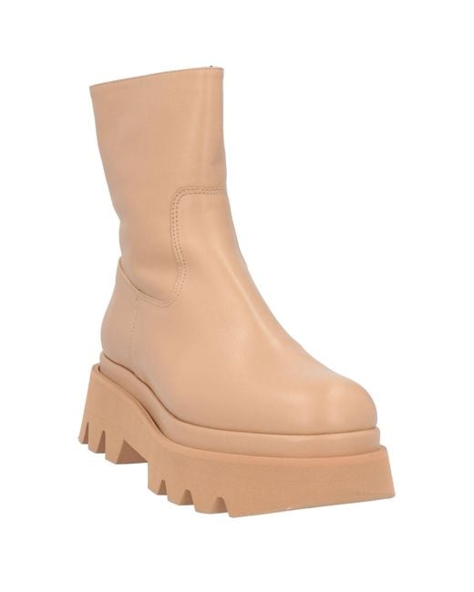 Paloma Barceló Natural Ankle Boots