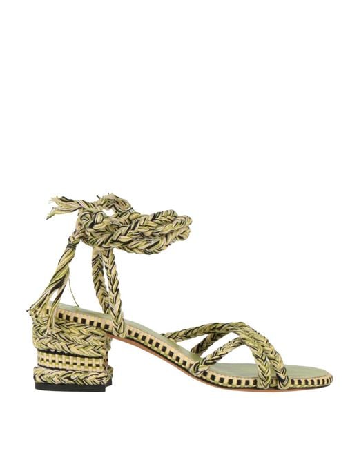 Amambaih Metallic Espadrilles