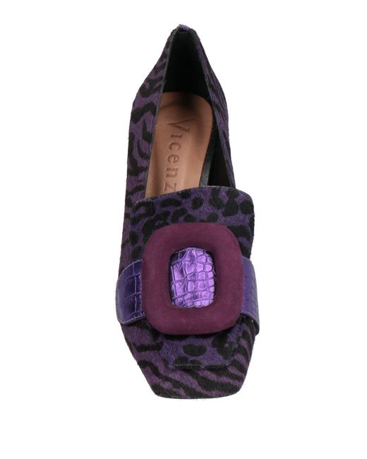 Vicenza Purple Loafer